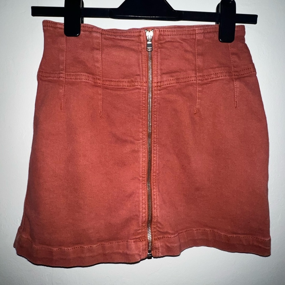 We The Free free people Rust Mini Skirt‎ 27